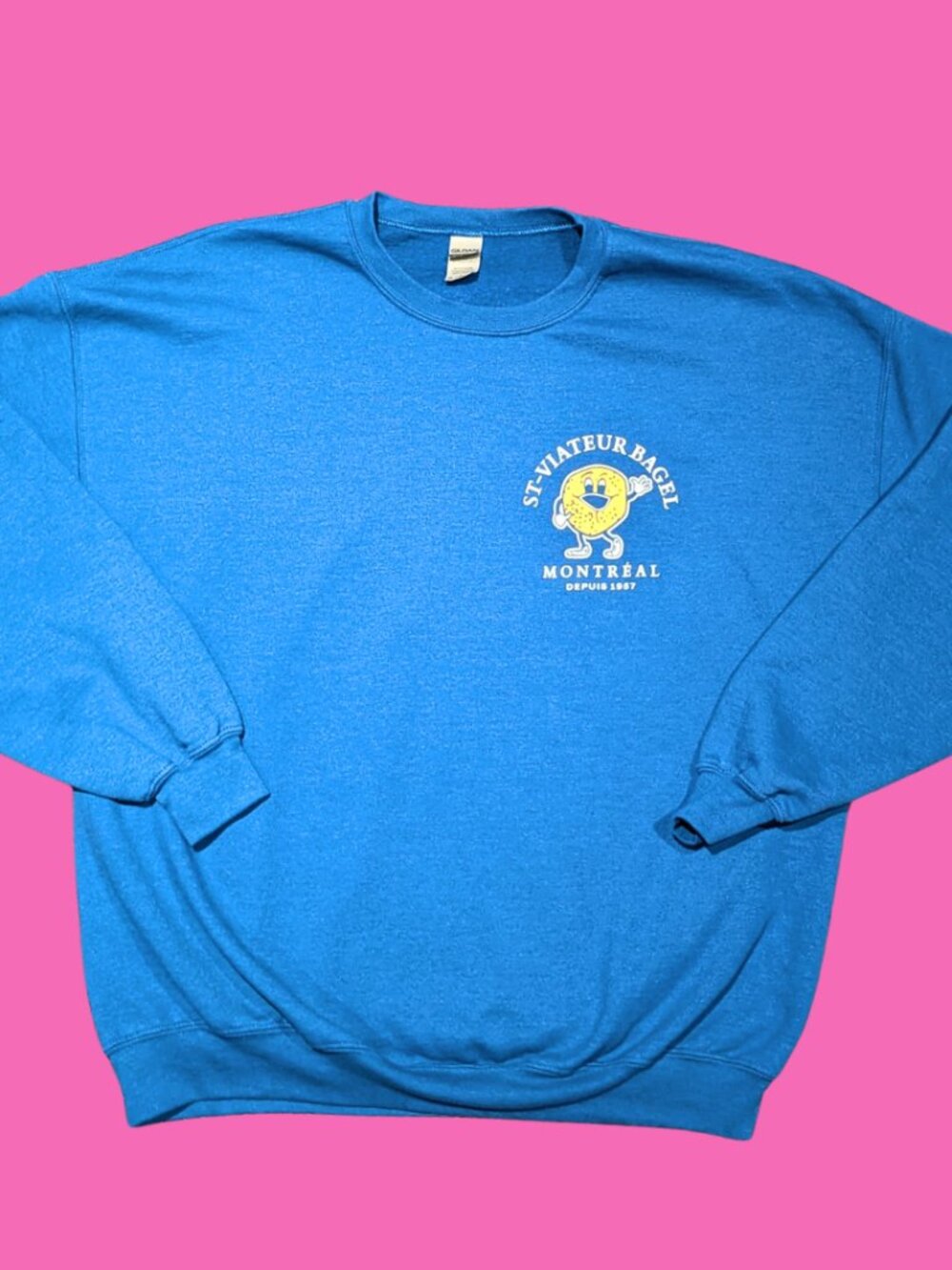 St-Viateur Bagel Crewneck Size XL